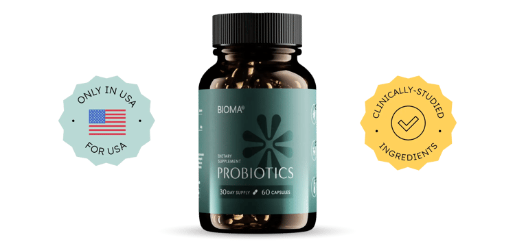 Clinically studied probiotics box