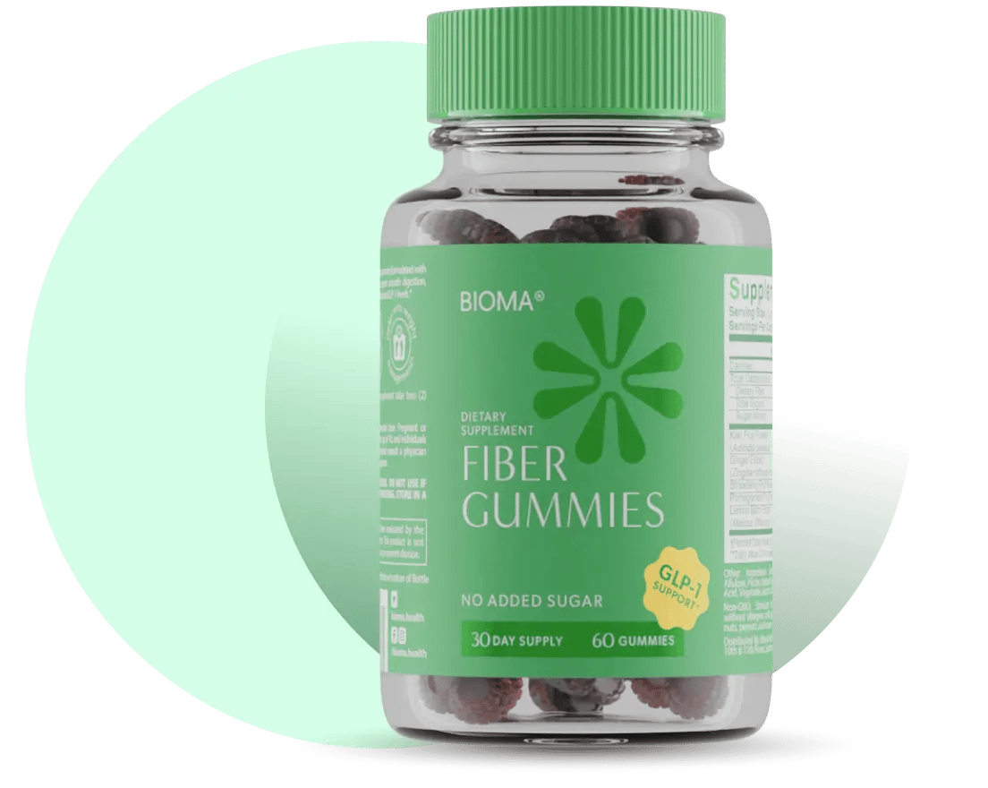 Bioma Fiber Gummies bottle
