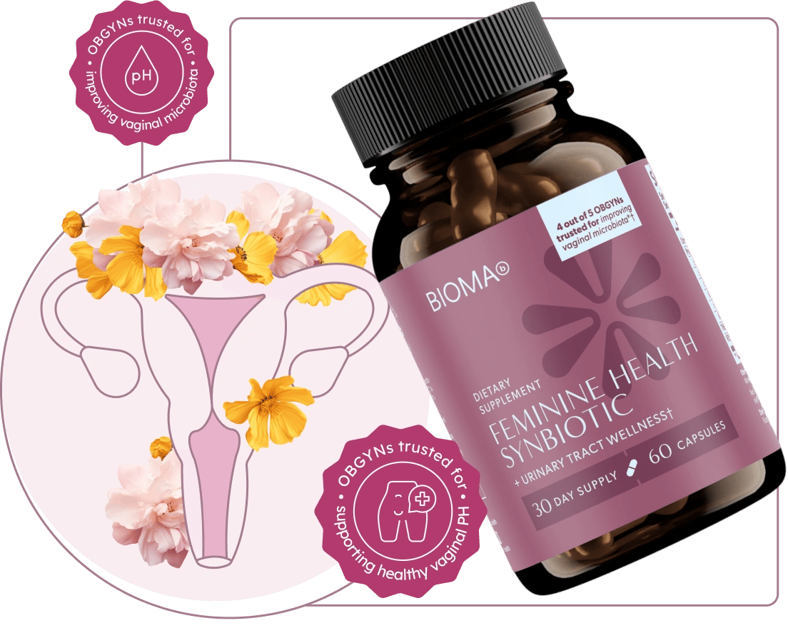 Bioma probiotics for vaginal health