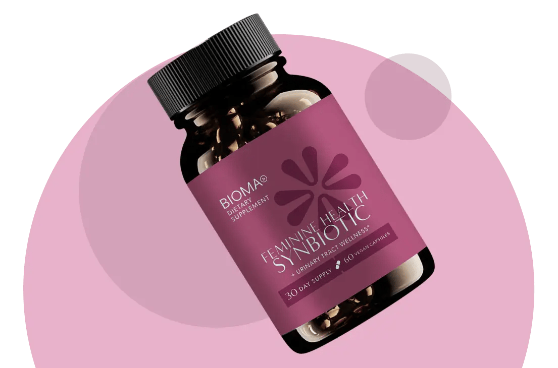 Bioma Feminine Health Synbiotic bottle