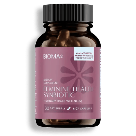 Feminine Health Synbiotic bottle