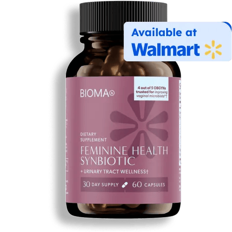 Feminine Health Synbiotic bottle